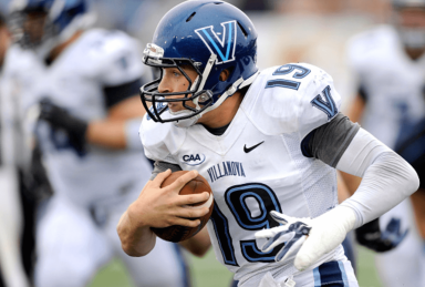 Villanova faces UPenn in city football battle without All-American John