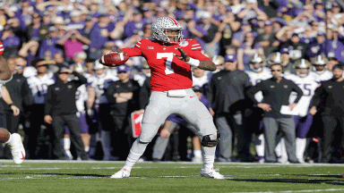 If the Giants don't go after Foles, Dwayne Haskins could be their top target in the 2019 NFL Draft. (Photo: Getty Images)