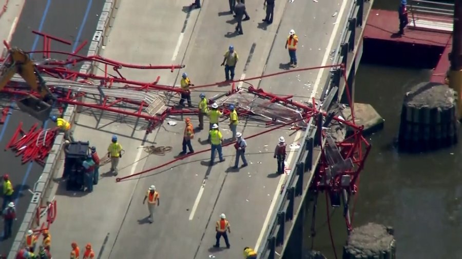 New York bridge partially reopened after crane collapse Metro US