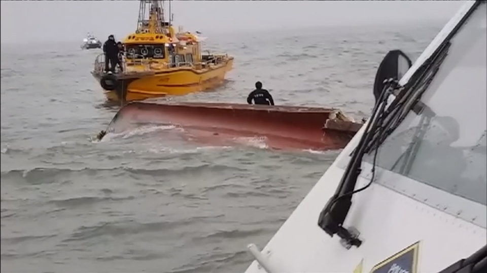 Fishing boat capsizes in South Korea, eight killed