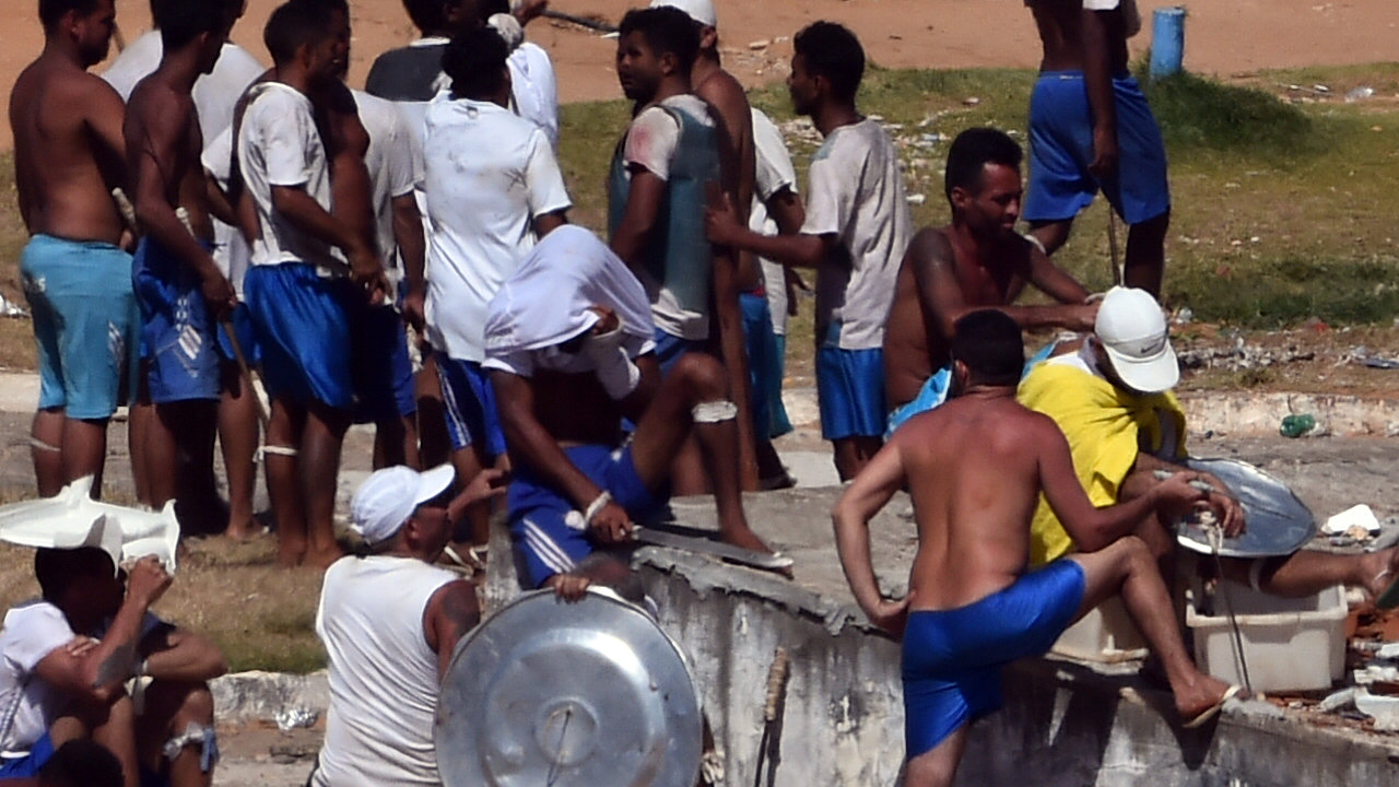 Gangs Clash Inside Brazil Prison Site Of Recent Massacre Metro US   LYNXMPED0I1I4 2 