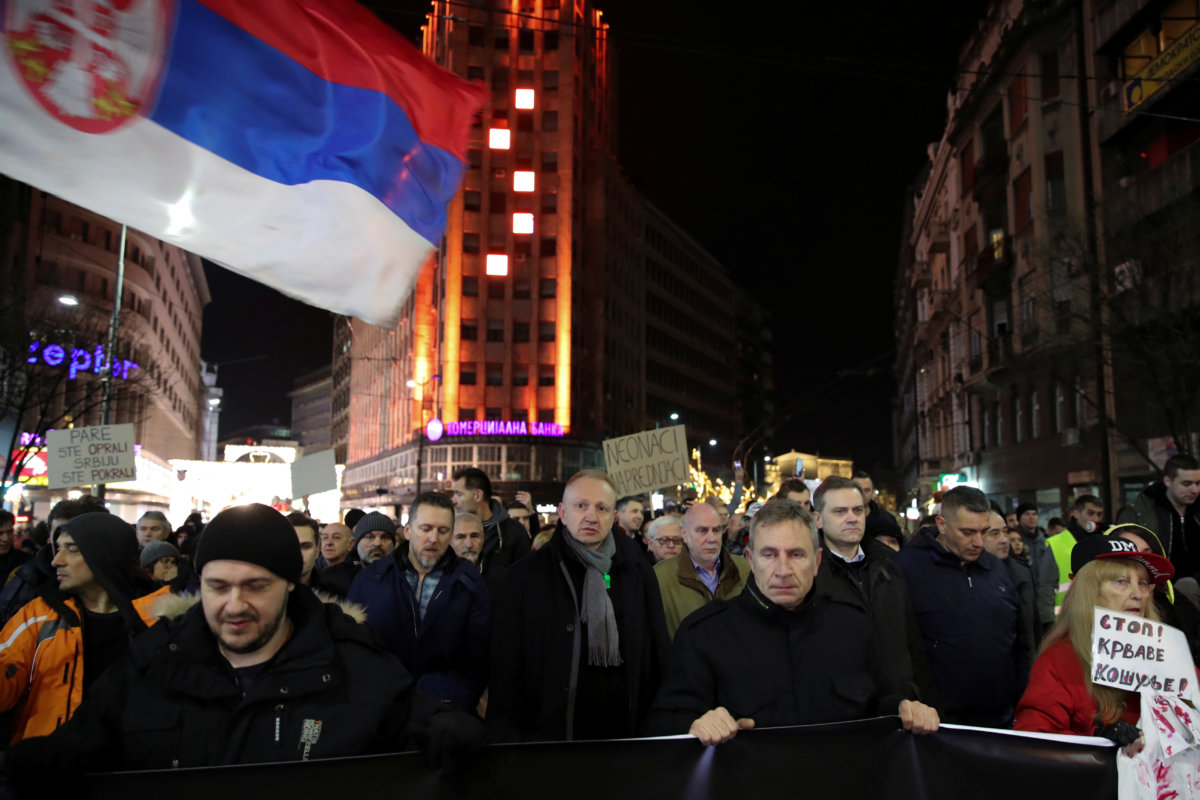 Thousands Protest In Serbia Over Attack On Opposition Politician – Metro US