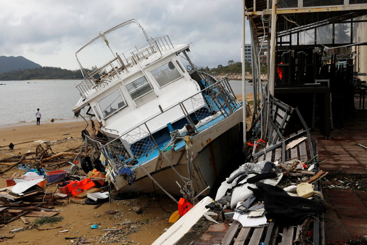 Hong Kong, southern China clean up after super typhoon Metro US