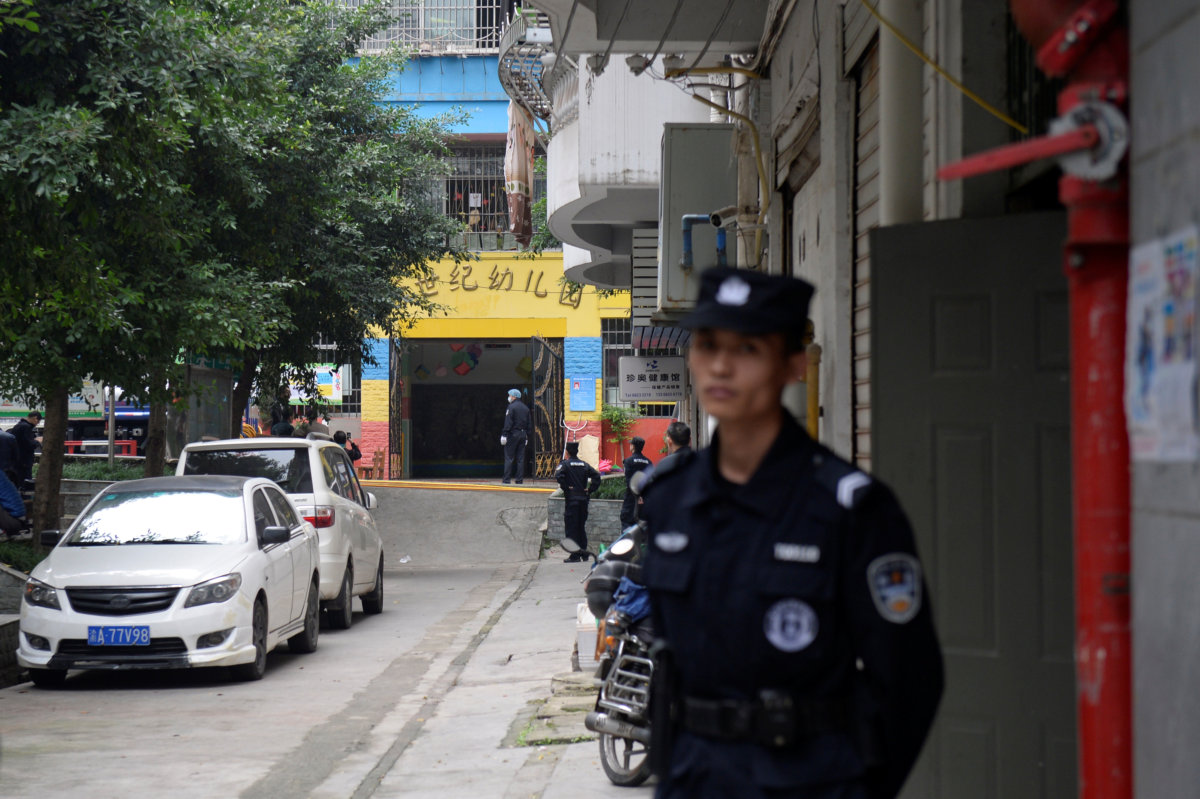 Knife-wielding woman injures 14 children in China kindergarten attack ...