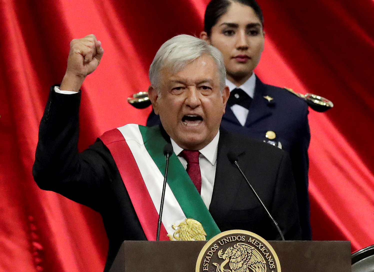 Mexico new president vows to end ‘rapacious’ elite in first speech