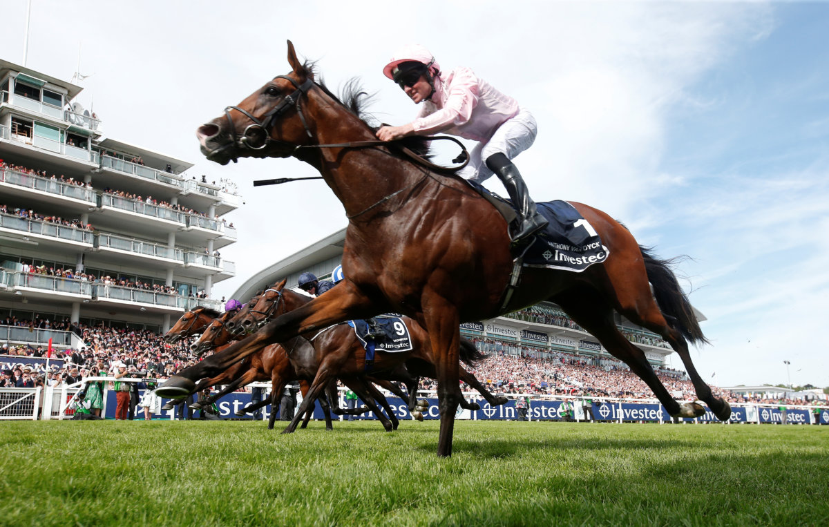 Horse racing: Anthony Van Dyck gives O’Brien seventh win in Epsom Derby ...