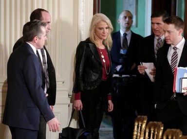 Kellyanne Conway denies tweeting to 1 white nationalist, but thanks 2 others,