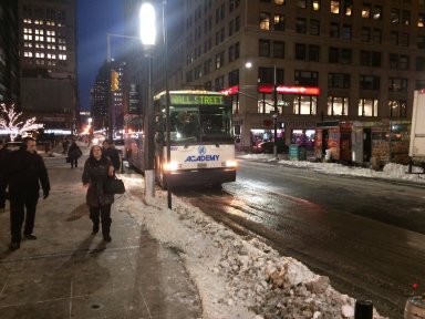 Frigid cold and transit delays greet NYC commuters for start of the week