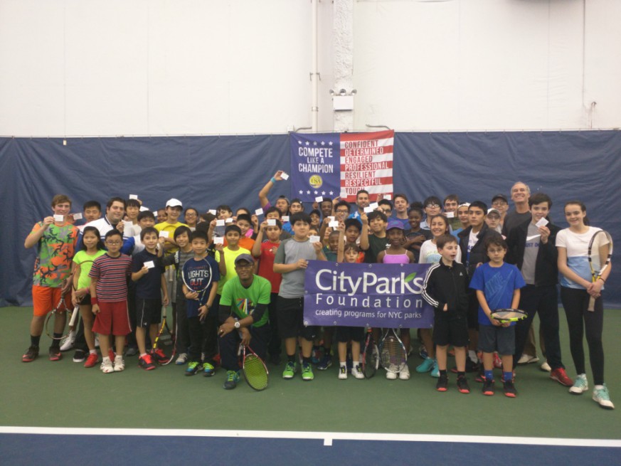 Nonprofit helps kids stay on city tennis courts even in winter Metro US
