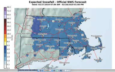 High winds to subside as wintry mix expected to arrive midweek