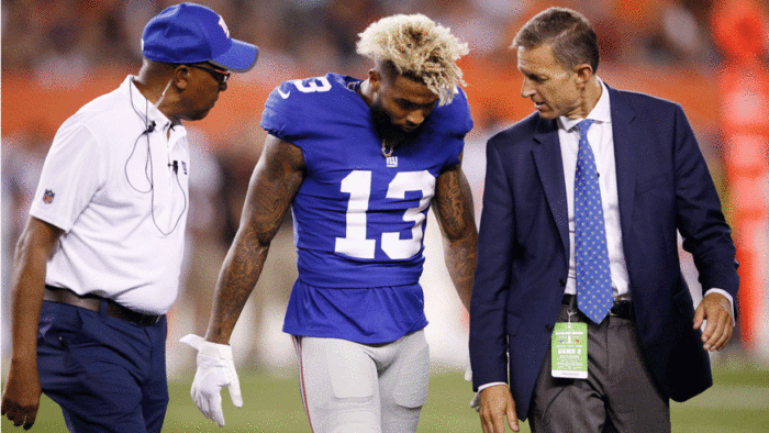 Odell Beckham Jr., absent from Giants OTAs, shares tweet saying WR