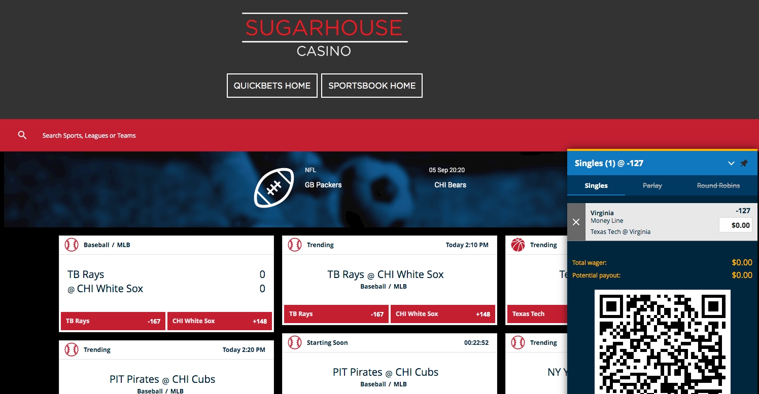 sugarhouse casino sports betting test dates