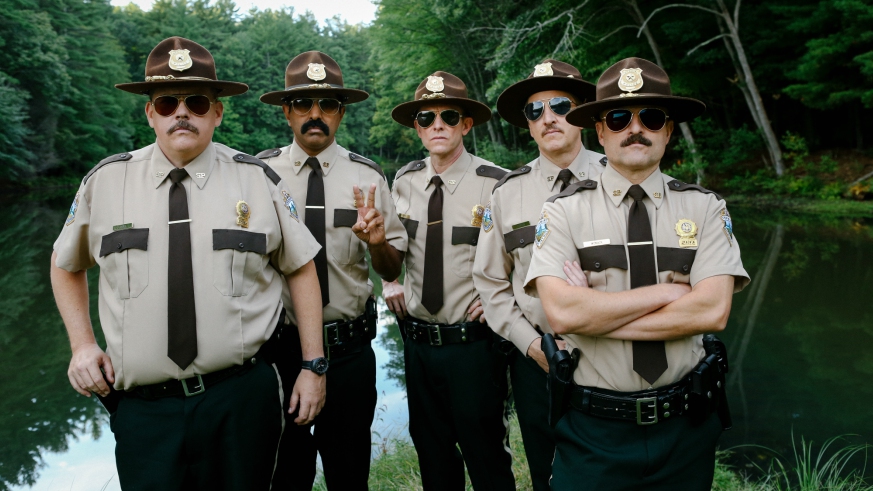 Rob lowe hot sale super troopers 2