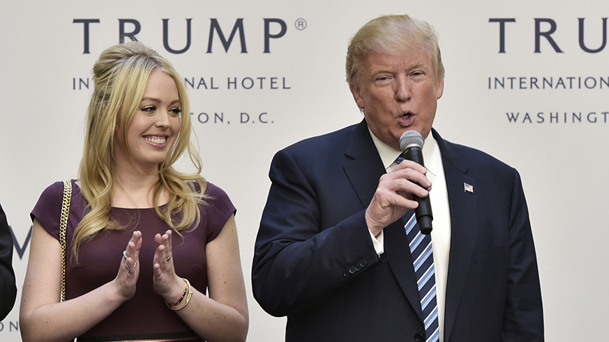 Body language reveals a lot about Tiffany and Donald Trump’s ...