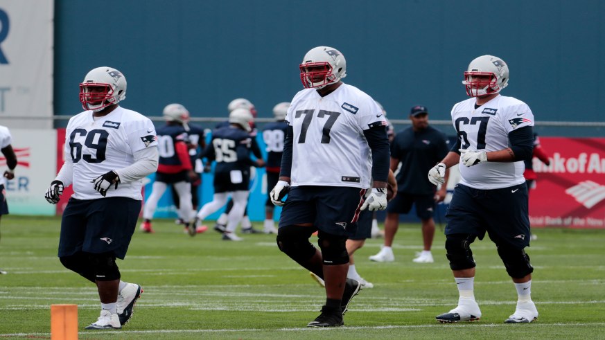 New England Patriots' Trent Brown Staging Contract 'Hold-In