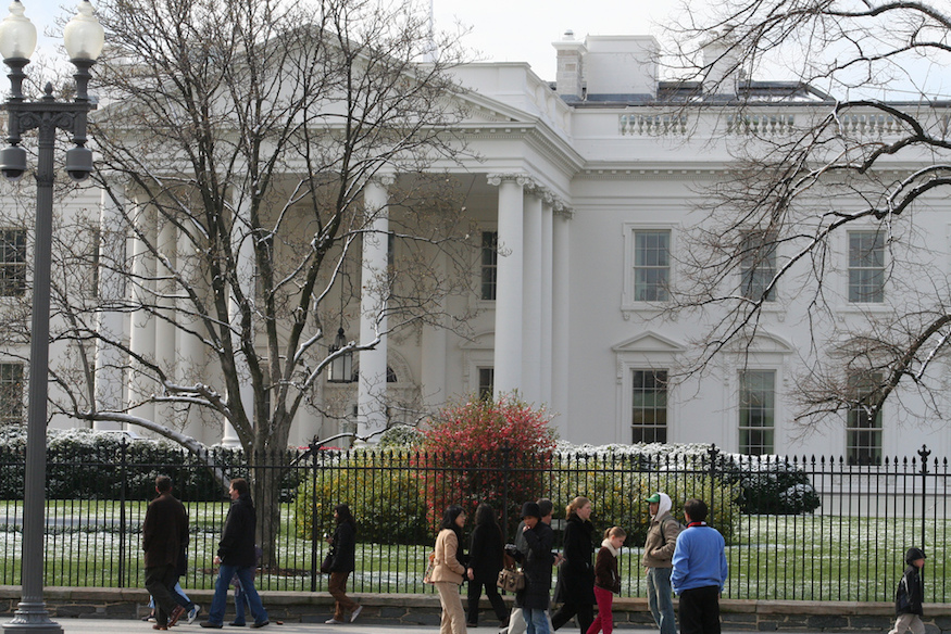 Don’t Tread By Me! White House Bans Public From Sidewalk Permanently ...