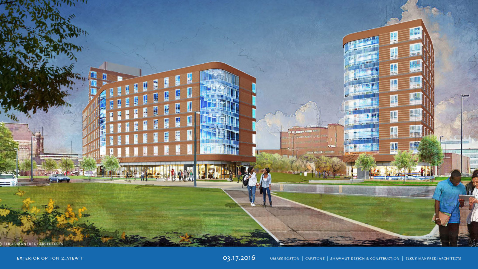 UMass Boston Breaks Ground On First-ever On-campus Housing Project ...