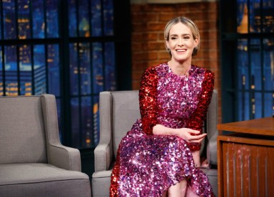 Sarah Paulson fangirls over Rihanna, too