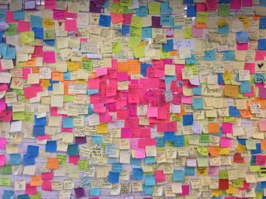 Post-it hope notes go viral in NYC