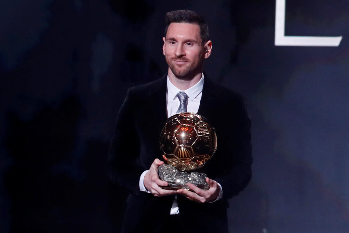 Messi Wins Record Sixth Men S Ballon D Or Award Metro Us