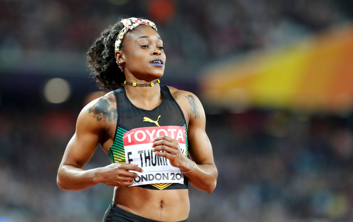 Athletics Thompson completes sprint double at Jamaican trials Metro US