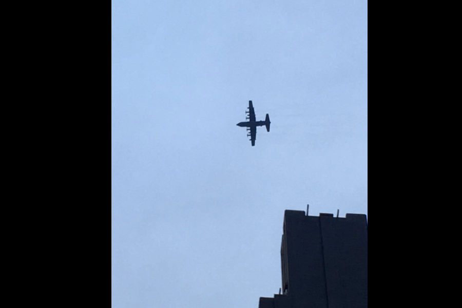 why-was-a-military-plane-circling-manhattan-metro-us