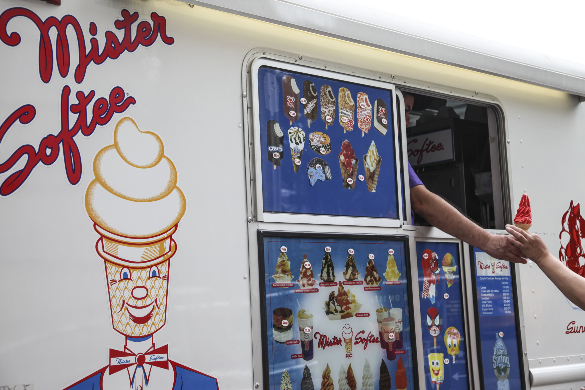 mr softee ice cream truck toy