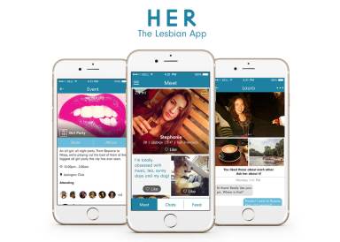 ‘HER,’ a dating app for lesbian, bisexual and queer women; now available in