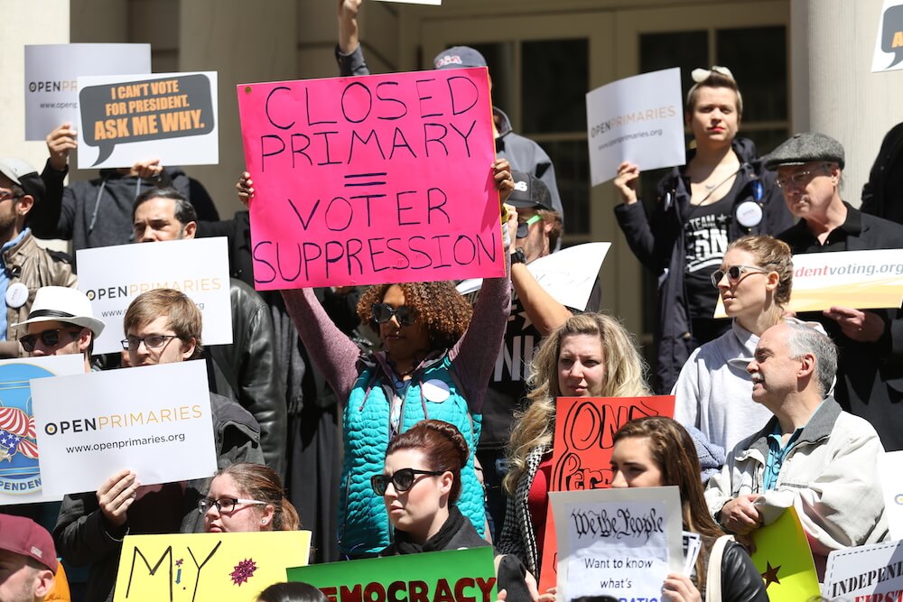 Independent voters, advocates call for an end to New York’s closed