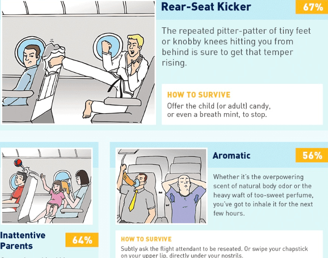 The 18 most annoying things people do on planes revealed