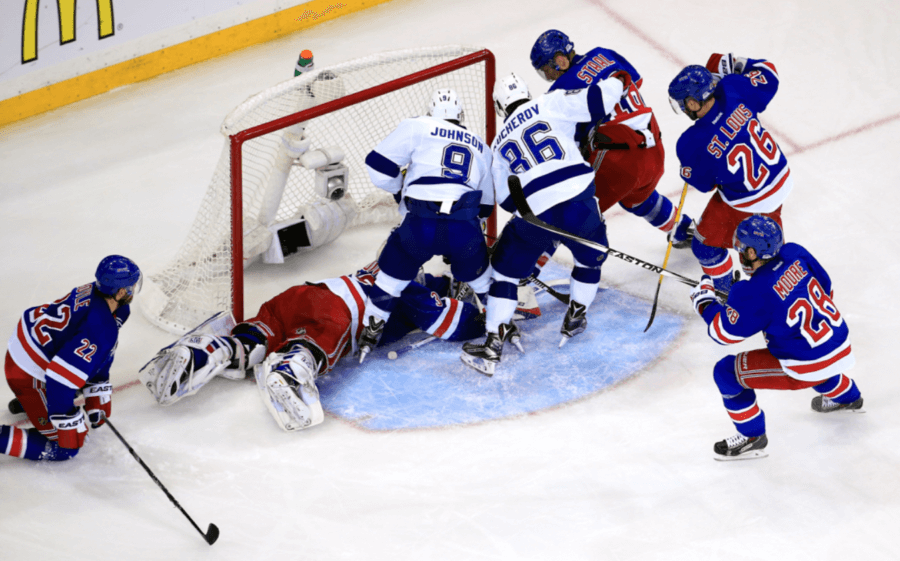 Tyler Johnson hat trick sinks Rangers, ties up series ...