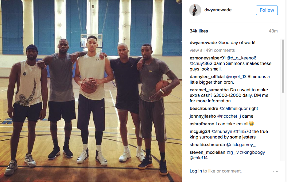 Sixers News: Ben Simmons is Working Out With LeBron James, Dwyane Wade -  Liberty Ballers
