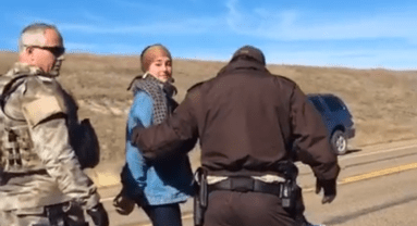 Shailene Woodley broadcasts her arrest on Facebook live