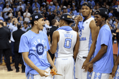 What time does the Final Four start? Villanova – Oklahoma, North Carolina –