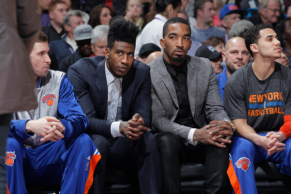 Report: Knicks open to trading Iman Shumpert or J.R. Smith - NBC Sports