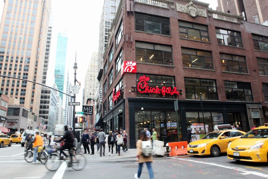 ChickfilA opens first doubledecker NYC restaurant in Herald Square