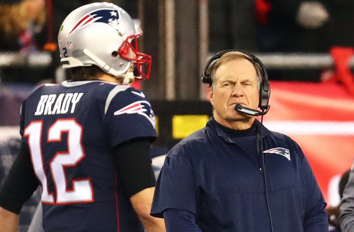 Danny Picard Bill Belichick Tom Brady Super Bowl