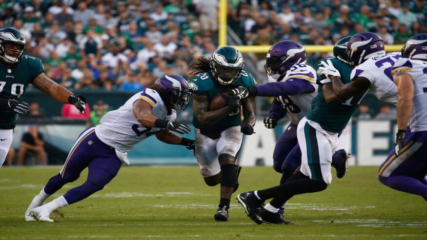 Jay Ajayi is back with the Eagles. (Photo: Getty Images)