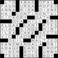 mini metro crossword clue