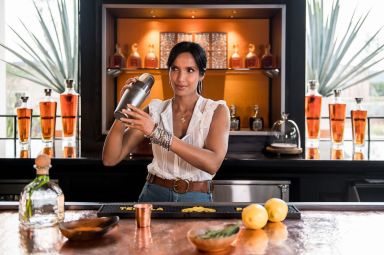 Padma Lakshmi says you should sip on tequila this winter