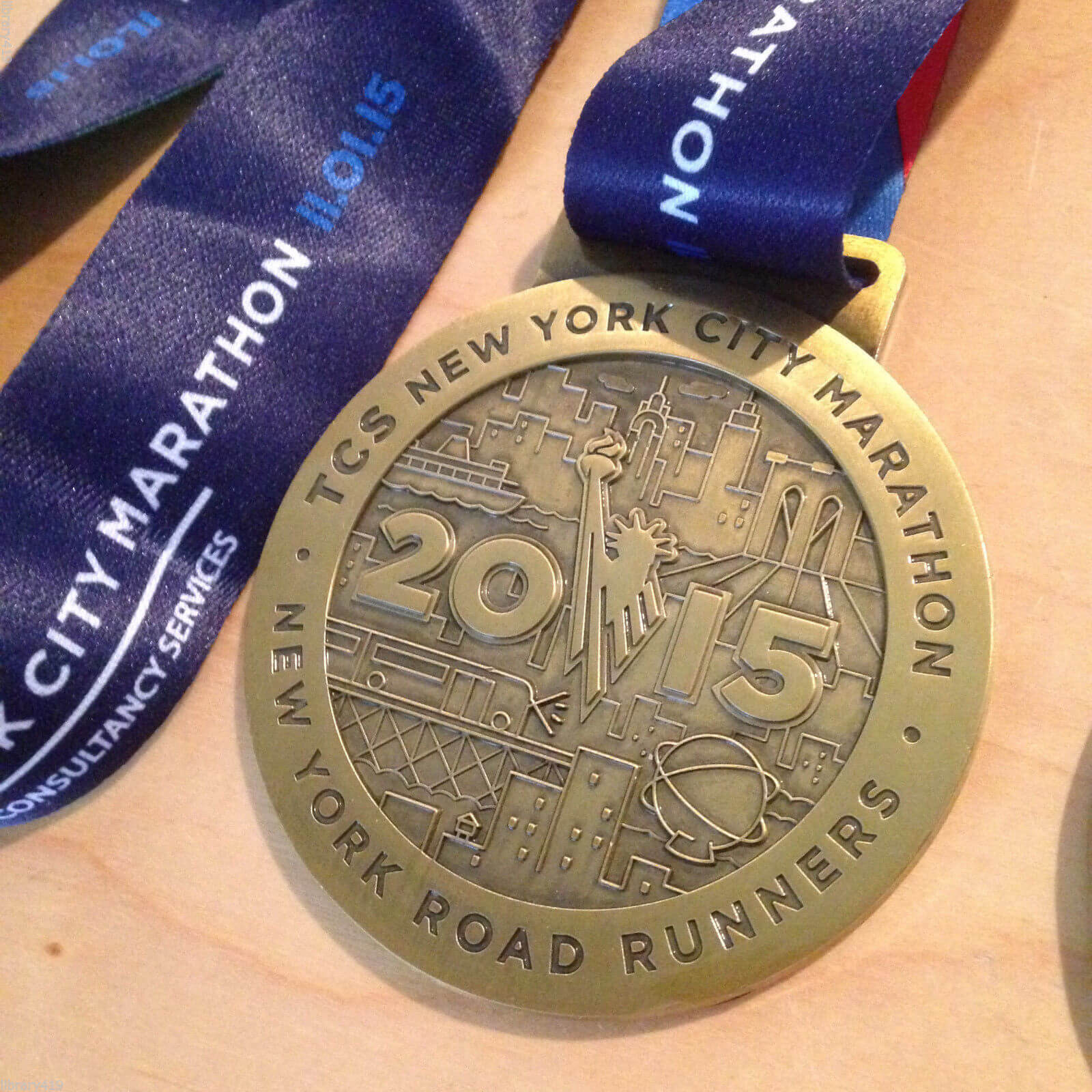 Buy a New York City Marathon medal on eBay Metro US