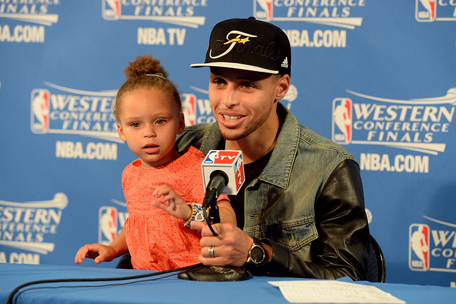 Stephen Curry's Daughter Riley Curry: See Adorable Videos – The Hollywood  Reporter