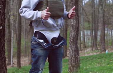 VIDEO: Inventor gets shot in groin to test ‘Nutshellz’ bulletproof jockstrap