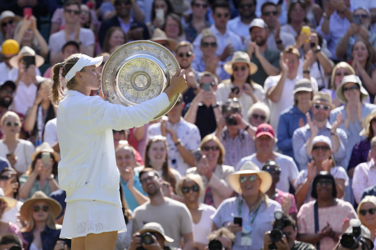 Elena Rybakina wins Wimbledon women’s final for 1st Slam Metro US