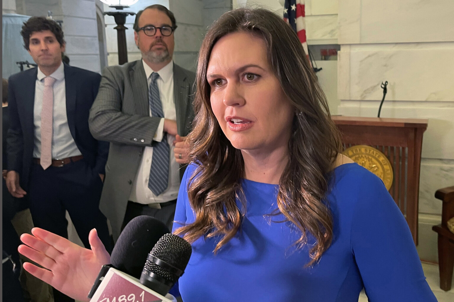 Sarah Sanders undergoes surgery for thyroid cancer – Metro US