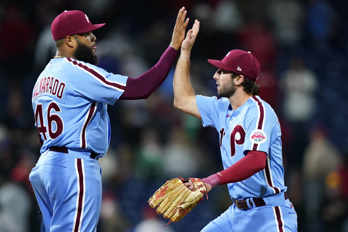 Suárez, Eflin, Alvarado help Phillies shut out Braves – Metro US