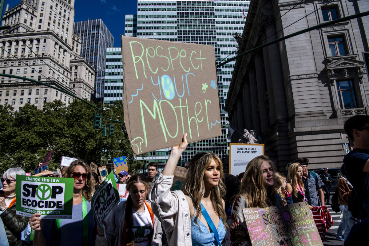 Afraid and anxious, young protesters demand climate action Metro US