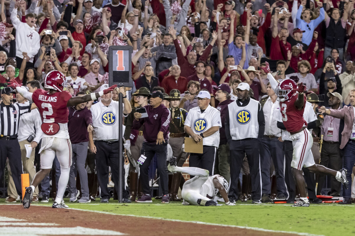 Jalen Milroe, No. 1 Alabama escape Texas A&M, 2420 Metro US