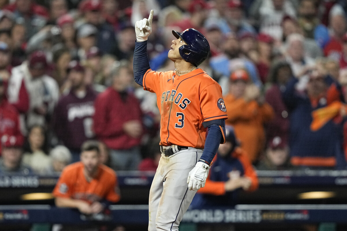 Astros rookie star Peña delivers again in World Series win Metro US