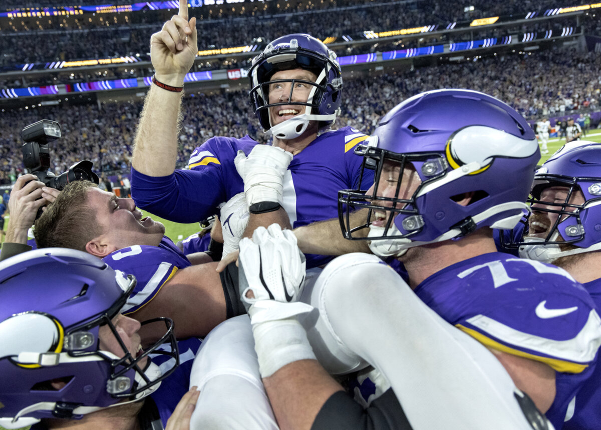 Comeback king Vikings set NFL rally record in win vs. Colts Metro US